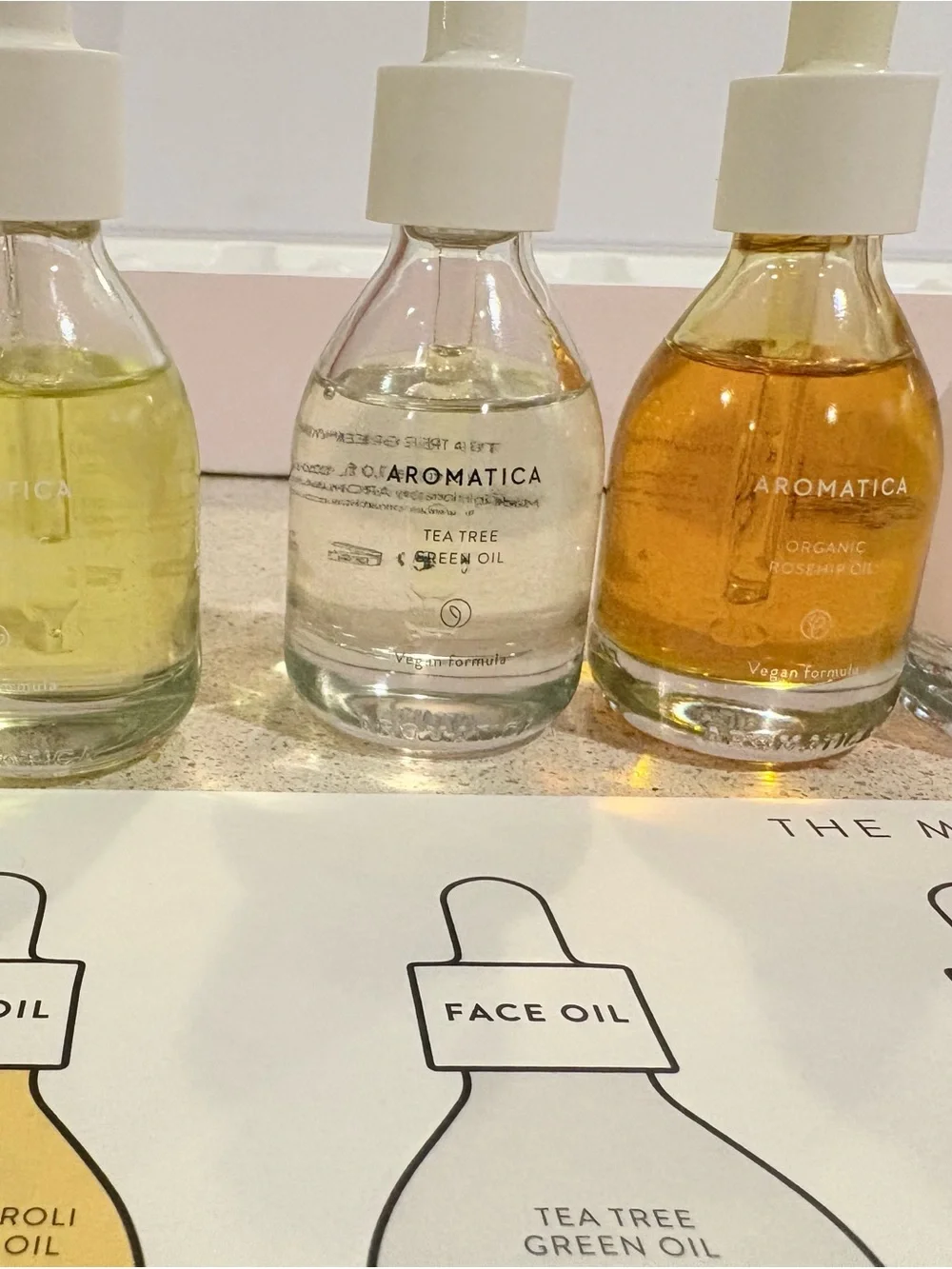 Aromatics The Most Wonders Facial Oil Set - Pink & Assorted